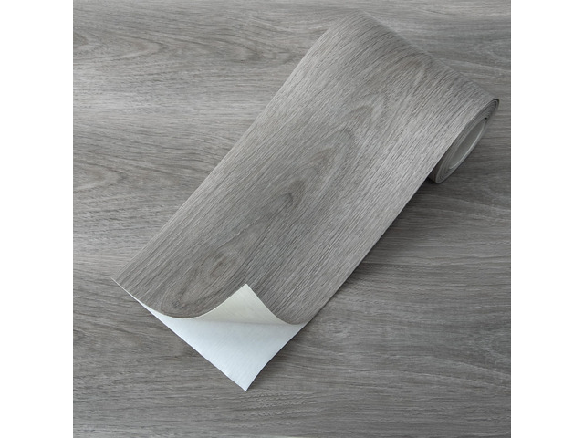 Wood Textured Peel and Stick Vinyl Floor Tiles, 40-Pack, Gray Rigid Surface, Waterproof, Fire-Proof, Self-Adhesive, Easy to Clean, Cover 60 sq. ft,...