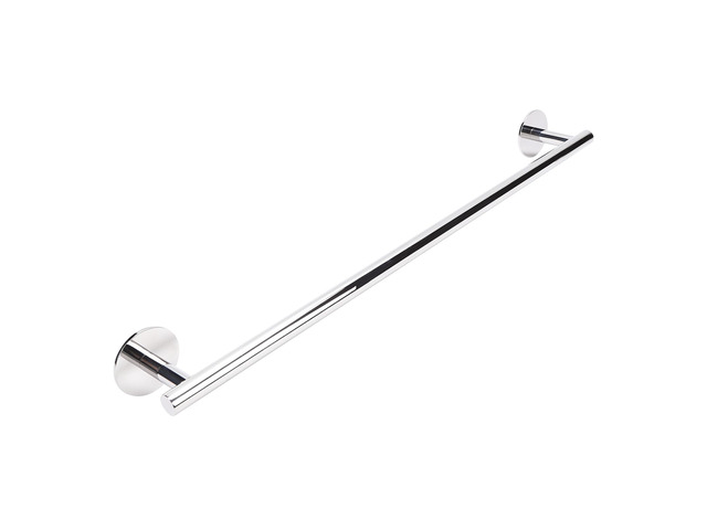 3M Towel Bar, 24 Inch #304SS Chrome No Drill Self Adhesive Bathroom Towel Rod Wall Mounted