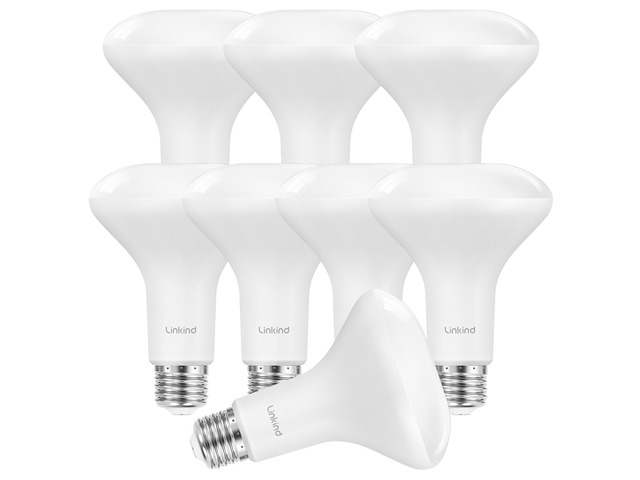 8-Pack BR30 LED Flood Light Bulbs Indoor, 10W=65W 850 Lumens 5000K Dimmable LED Recessed Bulbs, E26 5000K Daylight, UL FCC Certified, Recessed Can...