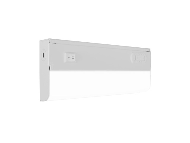 9 LED Direct Wire Under Cabinet Light with On/Off Switch - Dimmable LED Lights for Kitchen - Selectable CCT 2700K-5000K, 340-360 Lumens, 5W - UCB...
