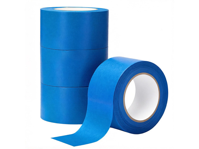 Blue Painters Tape 2 Inch Wide, 4 Rolls Masking Tape 1.89 Inch x 55 Yards Strong Adhesion Painters Tape, No Residue Blue Masking Tape for...