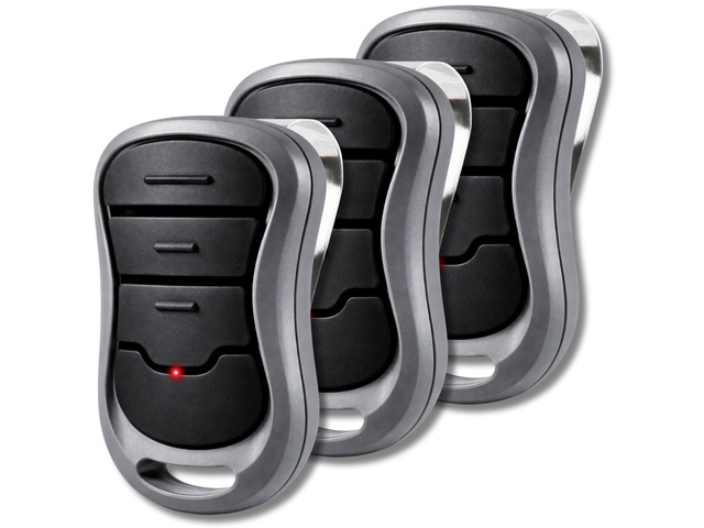 3X Door Opener Remote for Genie Intellicode G3T-R/G3T-BX 3-Button replacement for G3T-A, G1T-BX, GITR-3, OCDTR-3, Auto-Seek Dual Frequency 315/390...