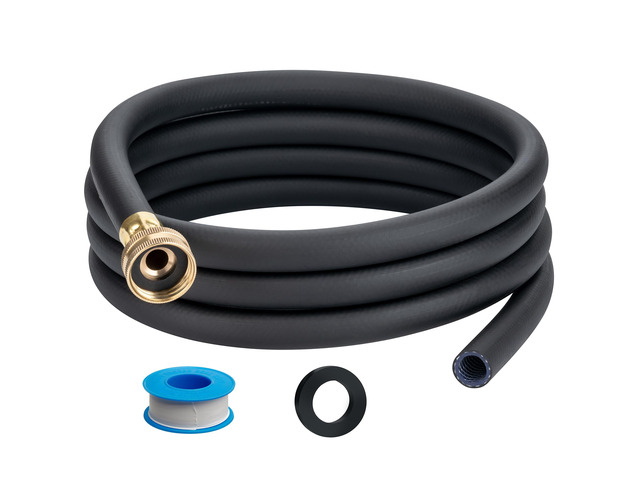16FT Dehumidifier Drain Hose with 3/4 FHT Brass Rustproof Connector Versatile Drain Hose Perfectly Compatible with most Dehumidifiers and 3/4...