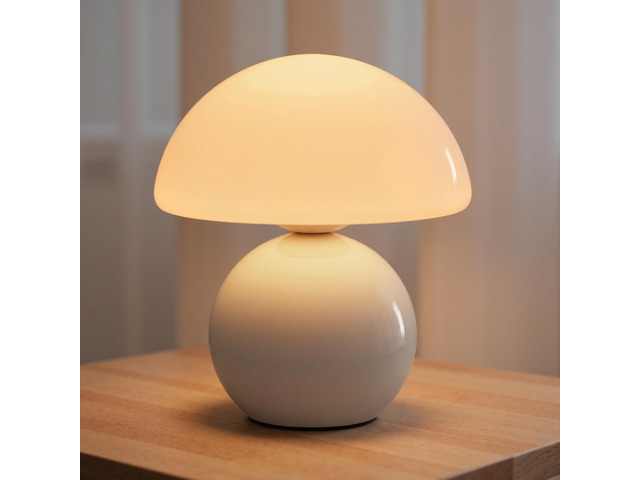 Wireless Mushroom Lamp,3CCT Table Lamp for Bedroom, Portables Cordless Lamps,Wireless lamp,Small Bedside Table Touch Lamps for Living Room,Mushroom...