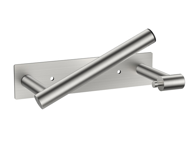 Commercial Toilet Paper Holder Wall Mount Bathroom Tissue Holder Brushed Nickel Adhesive or Screw SUS304 Stainless Steel Rustproof Pivoting...