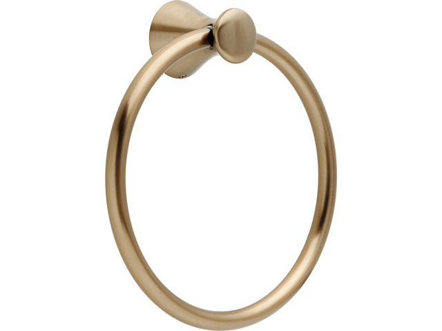 Hand Towel Holder Champagne Bronze Ring for Hanging Towels in Kitchen, Bathroom Lahara Accessories