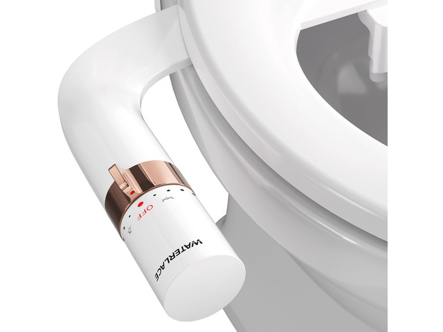 Bidet Attachment for Toilet Seat Sprayer - Non Electric Dual Nozzle with Cold Water - Self Cleaning Toilets Bathroom Spray for Butt Wash - Easy...