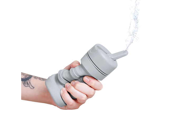 Travel Bidet, Collapsible and Expandable Peri Bottle, Pebble Discreet Portability, Refreshing Clean at Home, Camping and Outdoors, Hemorrhoid...
