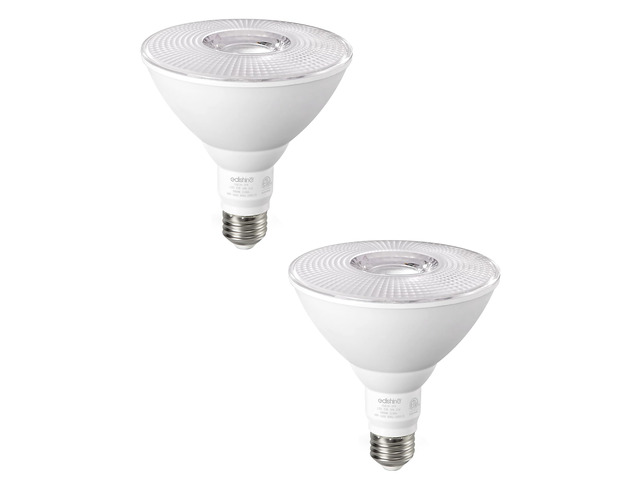 PAR38 LED Flood Light Bulbs Outdoor Dimmable 5000K 1800LM, 2 Pack 18W Equivalent 120W, E26 Base, Waterproof for Patio, Yard, Porch, Driveway, Garage