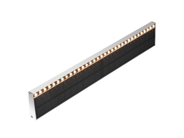 Solar Step Lights Outside, 33 Focused LEDs, Stair Light, 1PK Downward Lighting, High Brightness, Modular, Waterproof Aluminum, Risers, Deck,...
