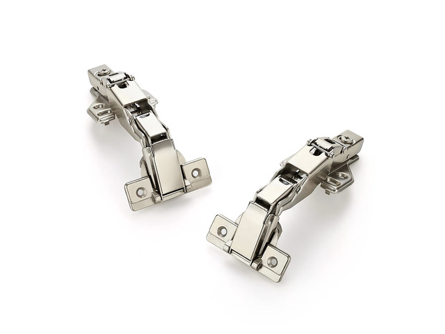 Kitchen Cabinet Hinges,165 Degree Door Hinges, 5 Pairs 10 Pack Compatible with Lazy Susan Corner Cupboard, Full Overlay, for Face Frame Door,...