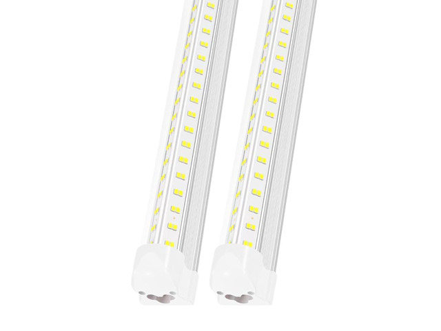 3FT Lights 36W 6500K 5000LM Daylight,Foot Led Shop Lights 110V Linkable Clear Cover Integrated V-Shape for Shop Garage Warehouse Workshop...