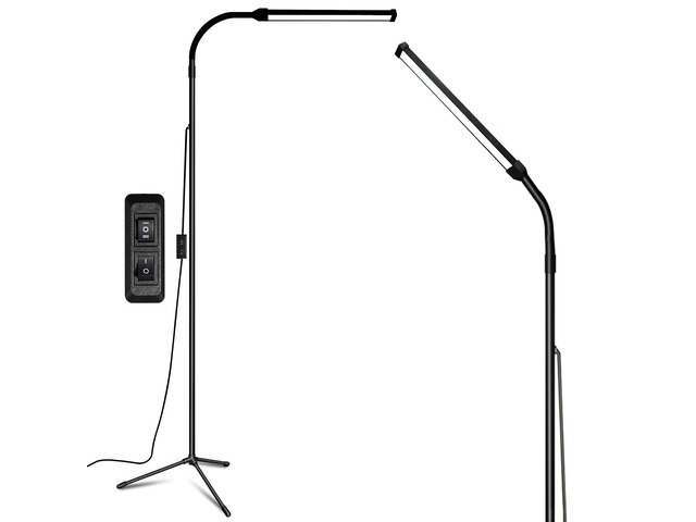 Led Floor Lamp for eyelash extensions Standing light Floor Lamps for Office Standing Lamp Brightness eyelash lamp tattoo Light Eye Caring Reading...