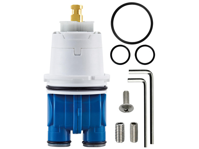 Shower Cartridge Replacement for Delta RP19804 (04/2006 Earlier) 1-Pack, Fits Delta Monitor 1300 1400 Series Single Handle, Fix Leak or Drip,...