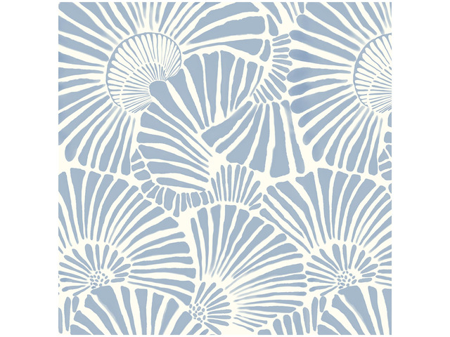 Blue and White Wallpaper Peel and Stick Wallpaper Boho 17.3'×393' Modern Wall Paper Self Adhesive Removable Wallpapers for Bathroom Blue Contact...