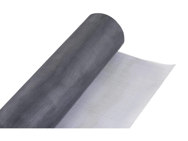 Fiberglass Screen Roll 36' x 100' A Continuous Roll UV Protection Install and Repair Door and Window Screen (36' x 100, Sliver Grey)