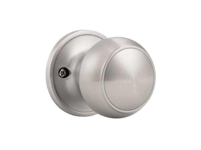 8 Pack Classic Closet Door Knobs Dummy Door Knob, Individual Non-Turning Dummy Door Knob Single Side, Satin Nickel Interior Door Knobs