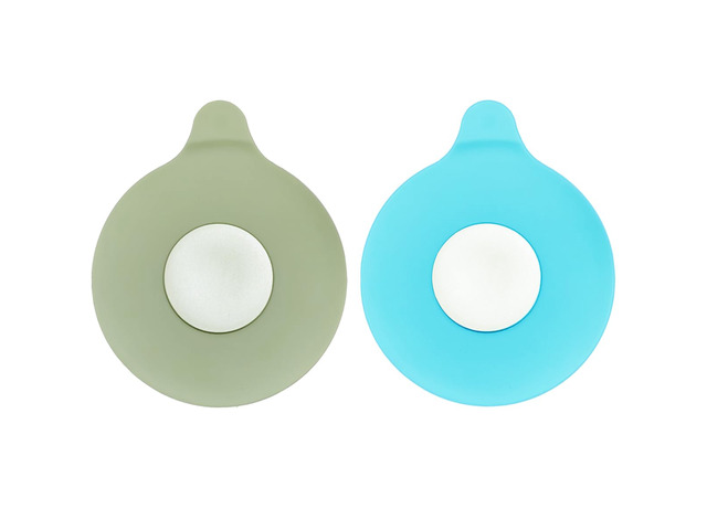 2PCS Silicone Bathtub Stopper and Plug, Tub and Sink Drain Cover