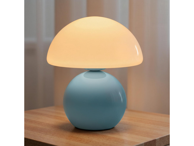 Mushroom Lamp Table Lamp for Bedroom, Portables Cordless Table Lamp,Wireless lamp,Small Bedside Table Touch Lamps for Living Room,Mini Mushroom...