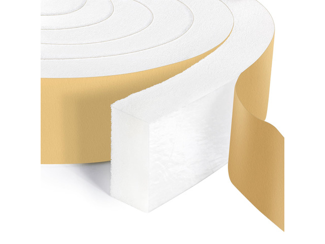 High Density Foam Tape Air Conditioner Window Seal, 2x1 Inch Thick Foam Stripe with Adhesive for Window AC Insulation, Weather Stripping for Doors...