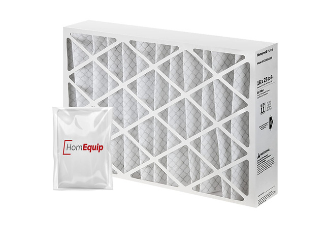 Furnace Filters 16x25x4 - HVAC Air Filter Replacement FC100A1029 Merv 11 with Easy Disposal Bag (1 Pack)
