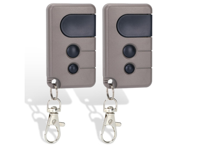 2 for Sears Craftsman Garage Door Remote, for Red/Orange Learn ONLY(97-05) 3-button keychain design,replace 53680 139.53680 53681 139.53681 HBW1255...