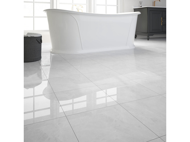 40-Pack Peel and Stick Floor Tiles Vinyl Floor 12 x 12 inch Self Adhesive Waterproof Flooring Planks DIY for Bathroom, Living Room, RV, Kitchen,...