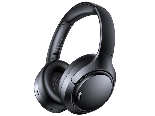 Hybrid Active Noise Cancelling Bluetooth 6.0 Headphones 120H Long Playtime, 6 ENC Mic, Over Ear Headphones Wireless, Hi-Res Audio, Memory Foam...