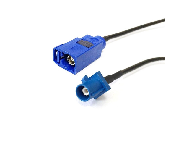 SMA Male Female to Fakra C 5005 Blue Connector Pigtail Cable RG174 for GPS Navi Vehicle Car Extension Aftermarket Vehicle