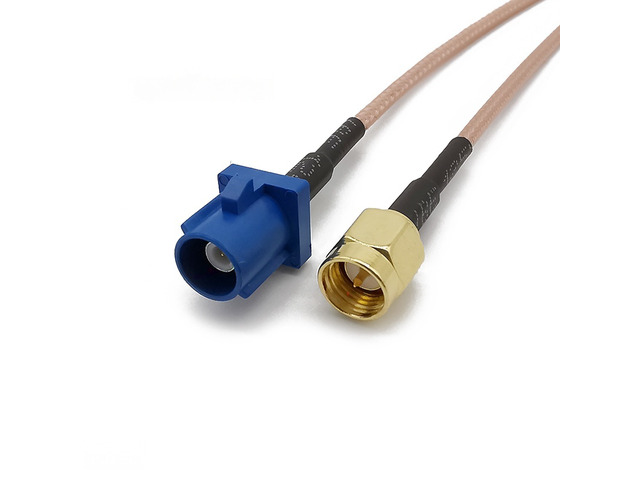 15CM/20CM/30CM/1M Fakra C Plug Adapter to SMA Male GPS Antenna Fakra Extension RG316 Cable for Aftermarket Vehicle
