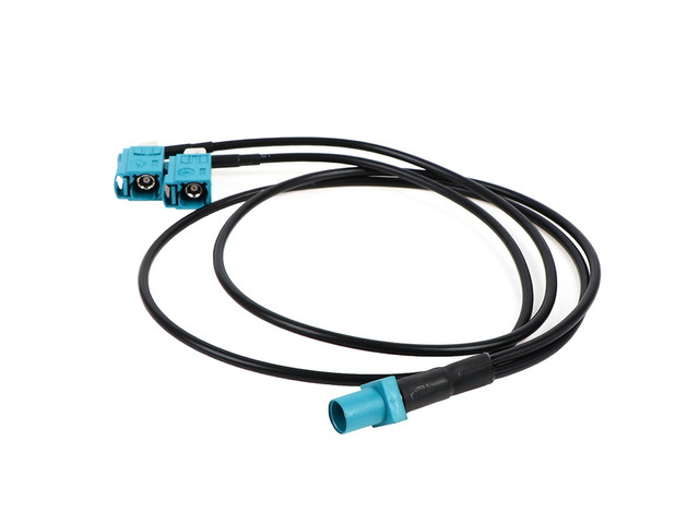 50cm Car GPS Antenna Splitter Cable Fit For Aftermarket Vehicle Audio Media Navigation System universal display screen