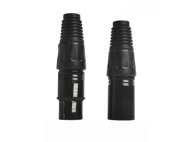 4/10/20pcs MIC Snake Plug Male Female Microphone Cable Connector XLR 3 Pin Wire Connector