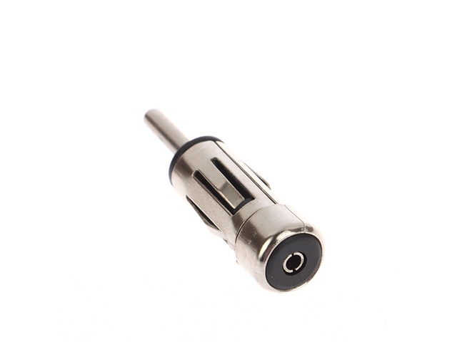 1/5PCS Car Radio Stereo Autoradio Accessories Vehicles Radio Stereo ISO To Din Aerial Antenna Mast Adapter Connector Plug