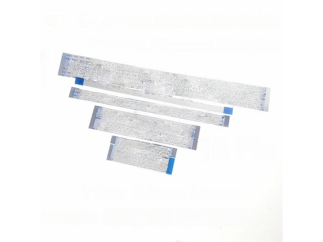 10PCS FPC FFC Ribbon Flexible Flat Cable 18 Pin Pitch 0.5MM 1.0MM AWM 20624 80C 60V Length 6/10/15/20/25/30/40CM Forward Reverse