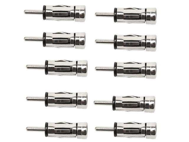 1pcs / 5pcs / 10pcs Car Vehicles Radio Stereo ISO To Din Aerial Antenna Mast Adaptor Connector Plug