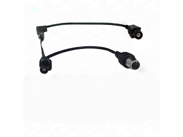 Car Stereo Audio Antenna Adapter Vehicle FM AM Radio Aerial Extension Android Head Unit Elbow Antenna Male To Female Plug Cable