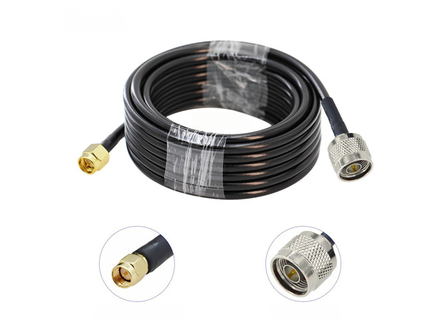 1Pcs N to SMA LMR-300 SMA Male/Female to N Male/Female Connector 50 Ohm Low Loss LMR300 50-5 RF Coaxial Cable Jump Cord