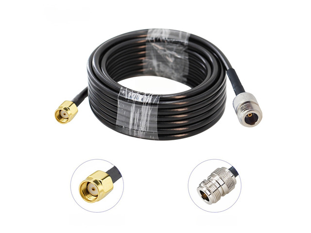 1PCS LMR-300 SMA Male/Female to N Male/Female Connector LMR300 50-5 Coaxial Cable N to SMA RF Adapter Cable 50 Ohm Low Loss