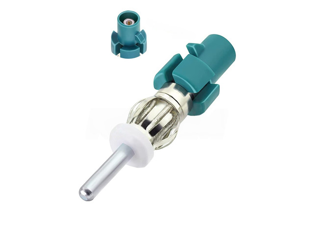 Car Stereo Antenna Adapter FM AM Radio Connector Fakra to DIN Antenna Plug Converter for Car Receiver