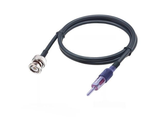 RG58 F to FM Cable F Male to Din AM FM Male Plug 50 Ohm RG-58 RF Coaxial Pigtail Jumper Radio Antenna Adapter