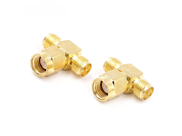 1PCS RP SMA Male Female to RP SMA Male Female Adapter RF Coax Coupling Nut barrel Connector Converter For WIFI 4G Antenna