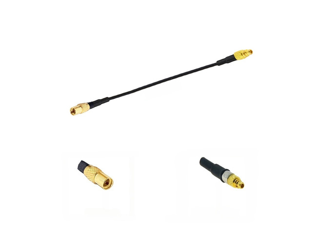 1Pcs MMCX Male Plug to MMCX Female Jack Connector RF1.37 Cable Pigtail RF Coaxial Cable Extension Cord Jumper 5CM-15M