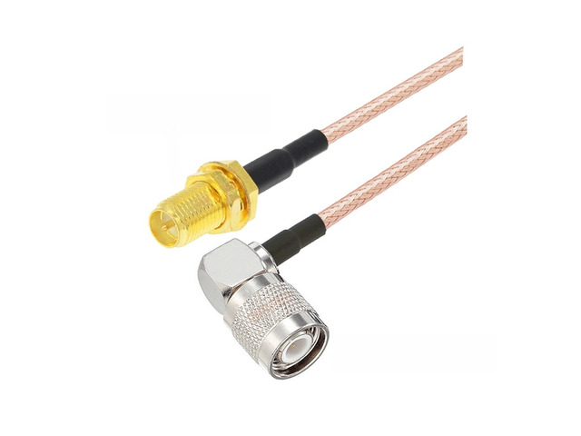 1PCS TNC Male Right Angle 90 Degrees to SMA Male Plug Straight/Right Angle RG316 Cable RF Coaxial Extension Jumper Pigtail