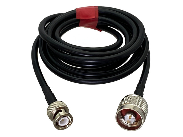 RG58 Low Loss N Male to BNC Male Coaxial Cable,RG58 N BNC Extension Jumper Cable for Antenna,RF Radio,Modem,Oscilloscope,Signal
