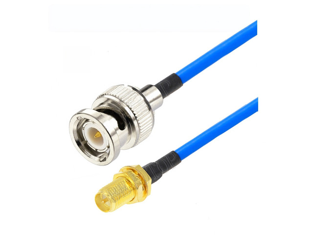 RG-402 BNC Male to SMA Male/Female Connector Crimp for Semi-Flexible 0.141 RG402 RF Coaxial Cable High Frequency Test 50Ohm