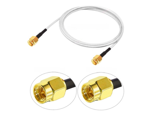 RG316 SMA Cable SMA Male to SMA Male Plug RG-316 Coax Pigtail 50 Ohm WIFI Antenna Extension Jumper Brown/Black/White/Blue/Red