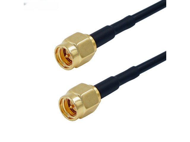 RG174 SMA Male Plug to SMA Male Plug RF Jumper Pigtail Coax Cable