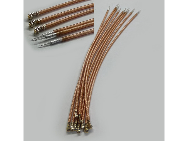 20PCS/Lot U. FL RG178 Single-head Antenna Extension Pigtail Cable Adapter Connector Welding-Type 15CM