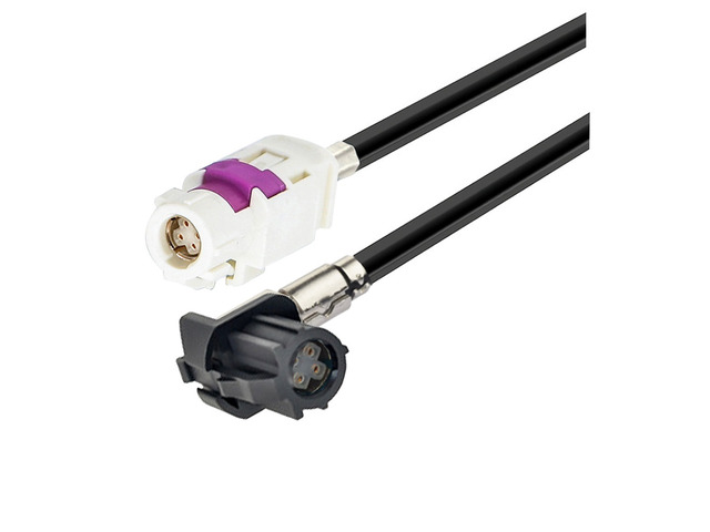 Video Cable 4 Pin HSD Code B to Code A 4 Core 535 LVDS Wire Harness for Aftermarket Car Radio Navigation GPS Display