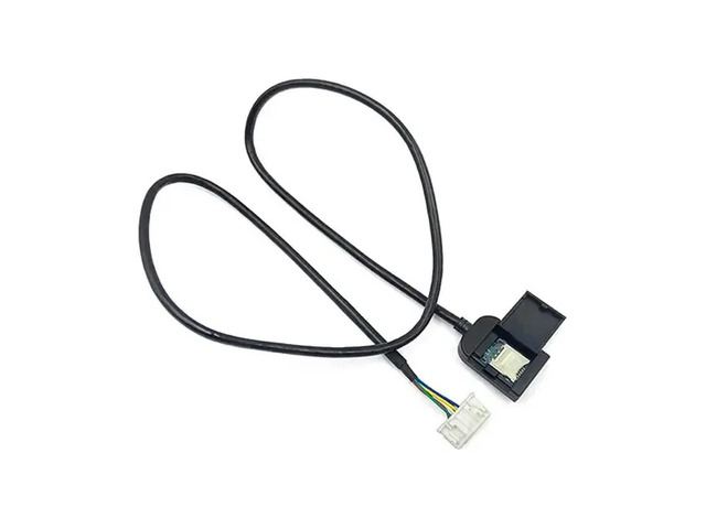 Sim Card Slot Adapter For Android Radio Multimedia Gps 4G 20pin Cable Connector Wires Replacement Part Car Accessories